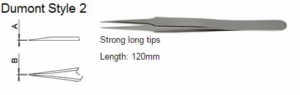 Dumont Tweezers Style 2, 0302-2-CO