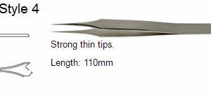 Dumont Tweezers Style 4, 0303-4-PO