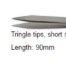 Dumont Tweezers Style H, 0103-H-PO
