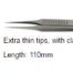 Dumont Tweezers Style L4, 0508-L4-PO