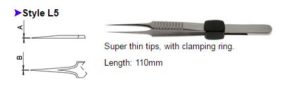 Dumont Tweezers Style L5, 72882-D