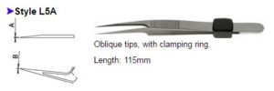 Dumont Tweezers Style L5A, 72884-D