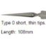 Dumont Tweezers Style N0C, 72868-D