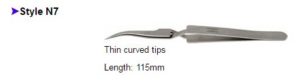 Dumont Tweezers Style N7, 72864-D