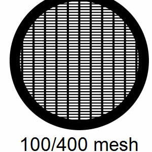 G100/400-C3, 100/400 mesh, parallel, Cu, vial 100