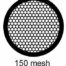 G150HEX-G3, 150 mesh, hexagonal, Au, vial 50