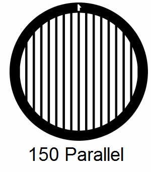 G150P-C3, 150 mesh, parallel, Cu, vial 100