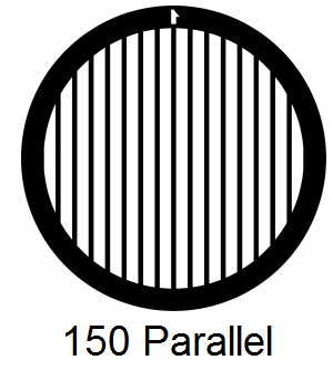 G150P-G3, 150 mesh, parallel, Au, Vial 50