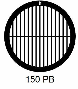 G150PB-N3, 150 mesh, parallel, Ni, vial 100