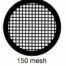 G150-CP3,150 mesh, square, Cu/Pd, vial 100