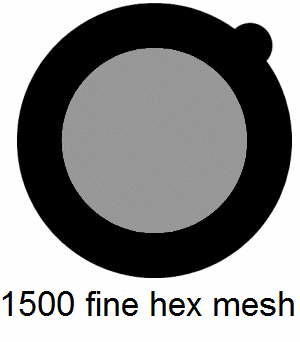 G1500HH-C3, 1500 fine hexagonal mesh, Cu, vial 15