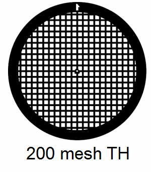 G200TH-N3, 200 mesh, square, Ni, vial 100