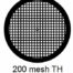 G200TH-CP3, 200 mesh, square, Cu/Pd, vial 100