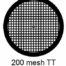 G200TT-N3, 200 mesh, square, Ni, vial 100