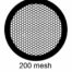 G200HEX-C3, 200 mesh, hexagonal, Cu, vial 100