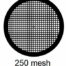 G250-N3, 250 mesh, square, Ni, vial 100