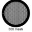 G300HEX-G3, 300 mesh, hexagonal, Au, vial 50