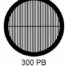 G300PB-G3, 300 mesh, parallel, Au, vial 50