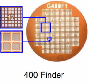 G400F1-C3, Finder grids, Cu, vial 100