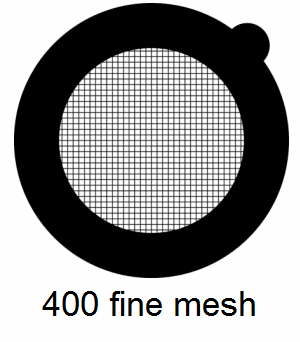 G600HSS-G3, 600 fine square mesh, Au, vial 50