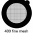 G600HSS-G3, 600 fine square mesh, Au, vial 50