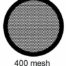 G400HEX-G3, 400 mesh, hexgonal, Au, vial 50