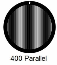 G400P-C3, 400 mesh, parallel, Cu, vial 100