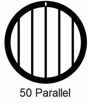 G50P-N3, 50 mesh, parallel, Ni, vial 100