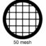 G50-N3, 50 mesh, square, Ni, vial 100