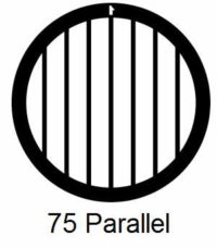 G75P-C3, 75 mesh, parallel, Cu, vial 100