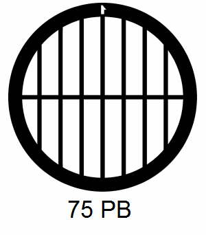 G75PB-N3, 75 mesh, parallel, Ni, vial 100