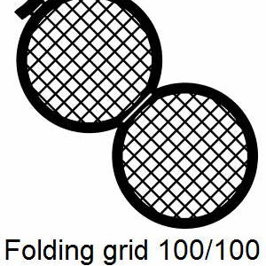 GD100/100-CP3, Double folding grids, 100/100 mesh, Cu/Pd, vial 100