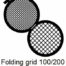 GD100/200-N3, Double folding grids, 100/200 mesh, Ni, vial 100