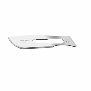 Scalpel blades shape 21. Pack of 5