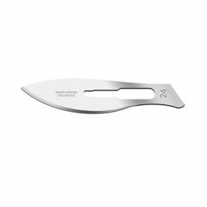 Scalpel blades shape 24 Scalpel blades shape 24. Pack of 5