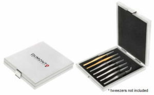Dumont 7 tweezer box