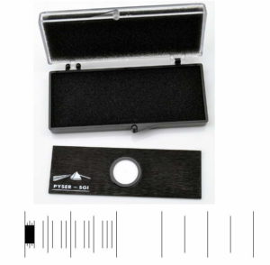 Micrometer Scale S21, 5mm/0.5mm, 2mm/0.1mm, 0.2mm/0.01