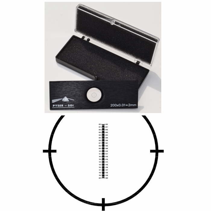 Micrometer S22, Vertical Scale 2mm in 0.01mm divisions