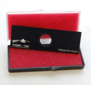 Stage Micrometer S8, 1mm in 0.01mm divisions